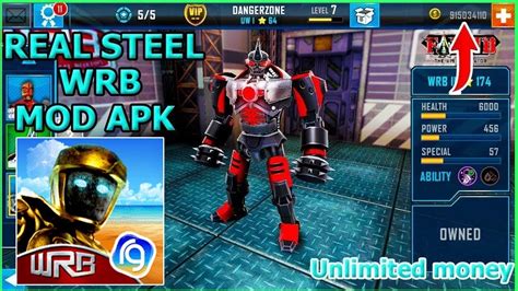 real steel world robot boxing hack v1.9.4.apk|real steel unlimited money apk.